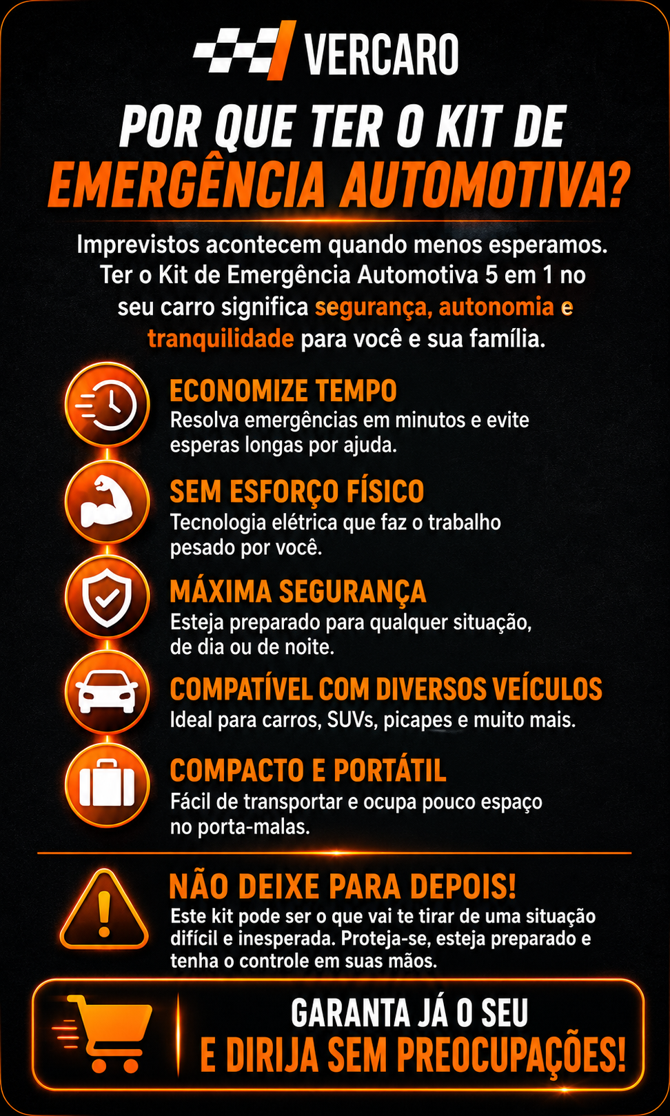 Benefícios do macaco hidráulico elétrico 5 em 1